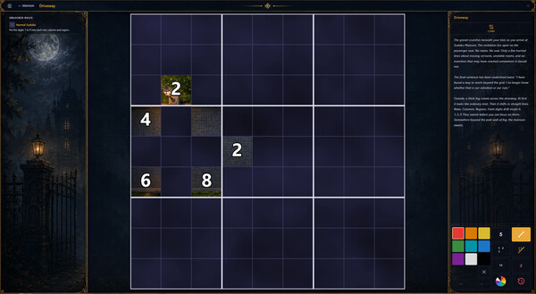 Sudoku Mansion Demo 스크린샷 3