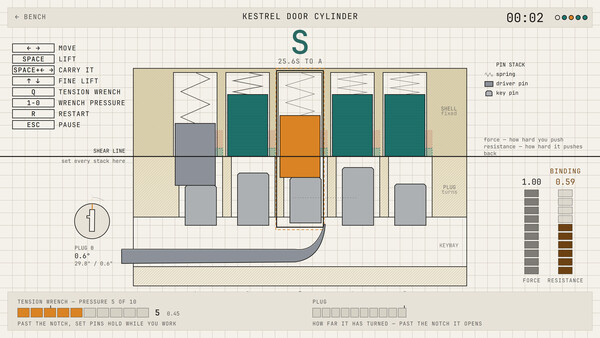 Shear line screenshot 2