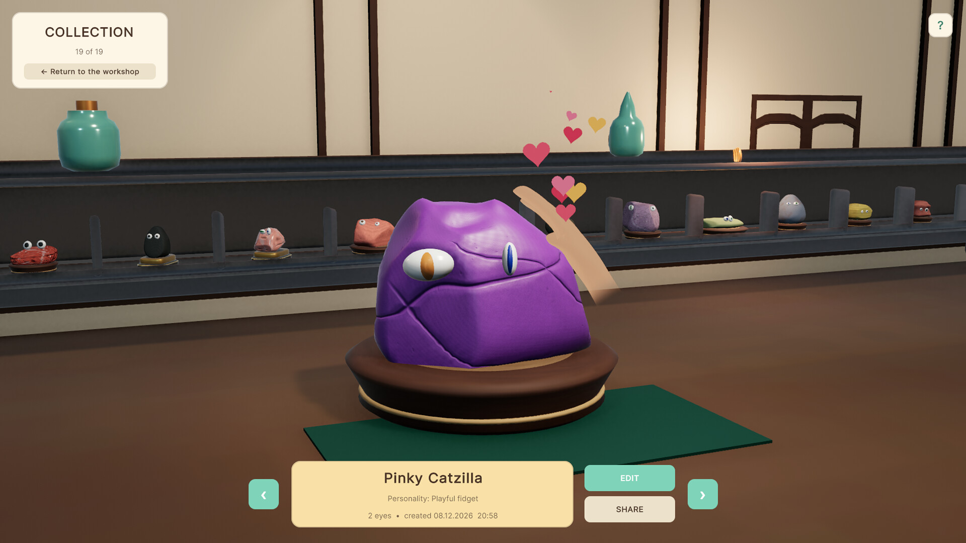 Pet Rock Workshop screenshot 3