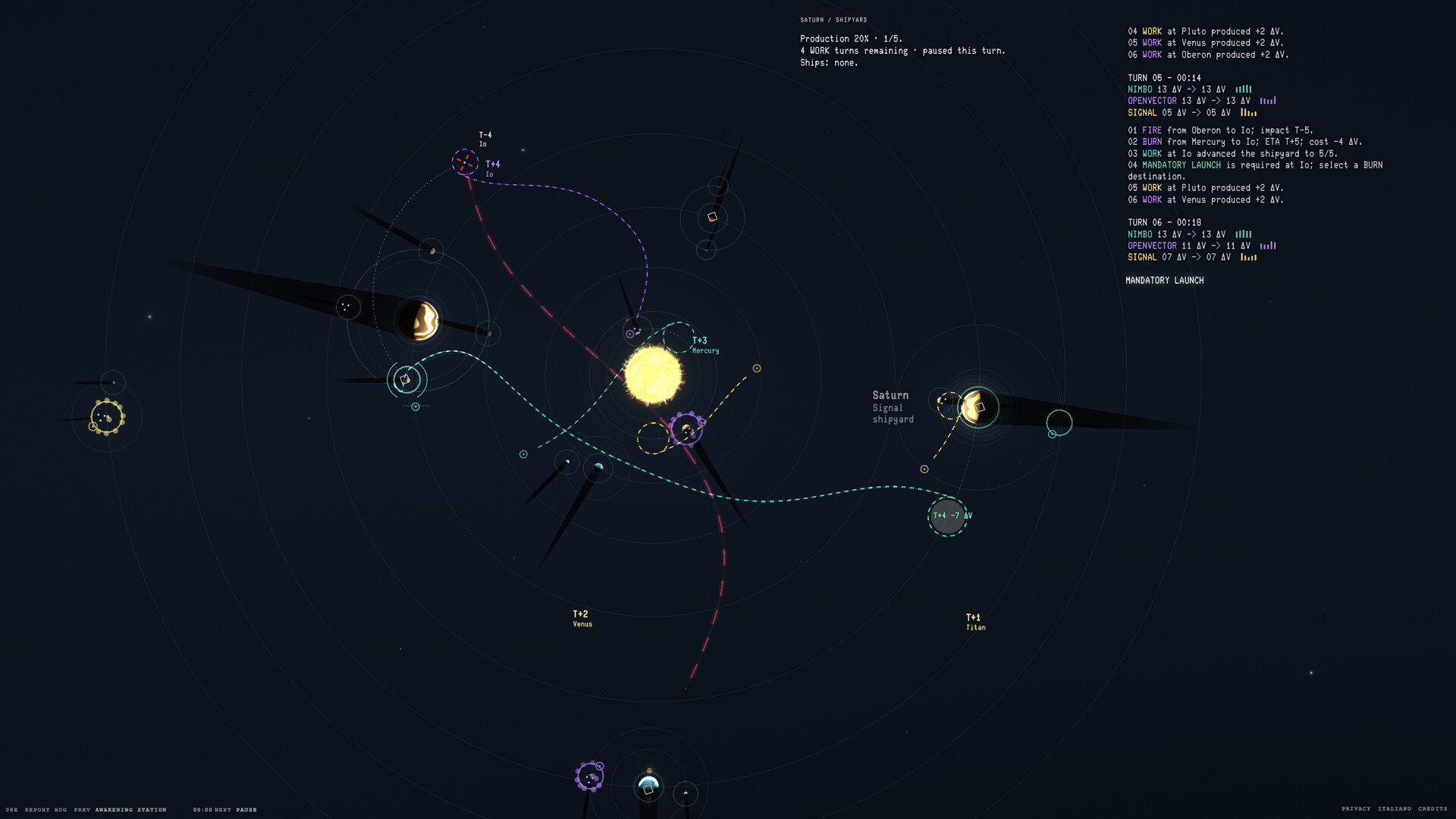DeltaV Orbital Strategy