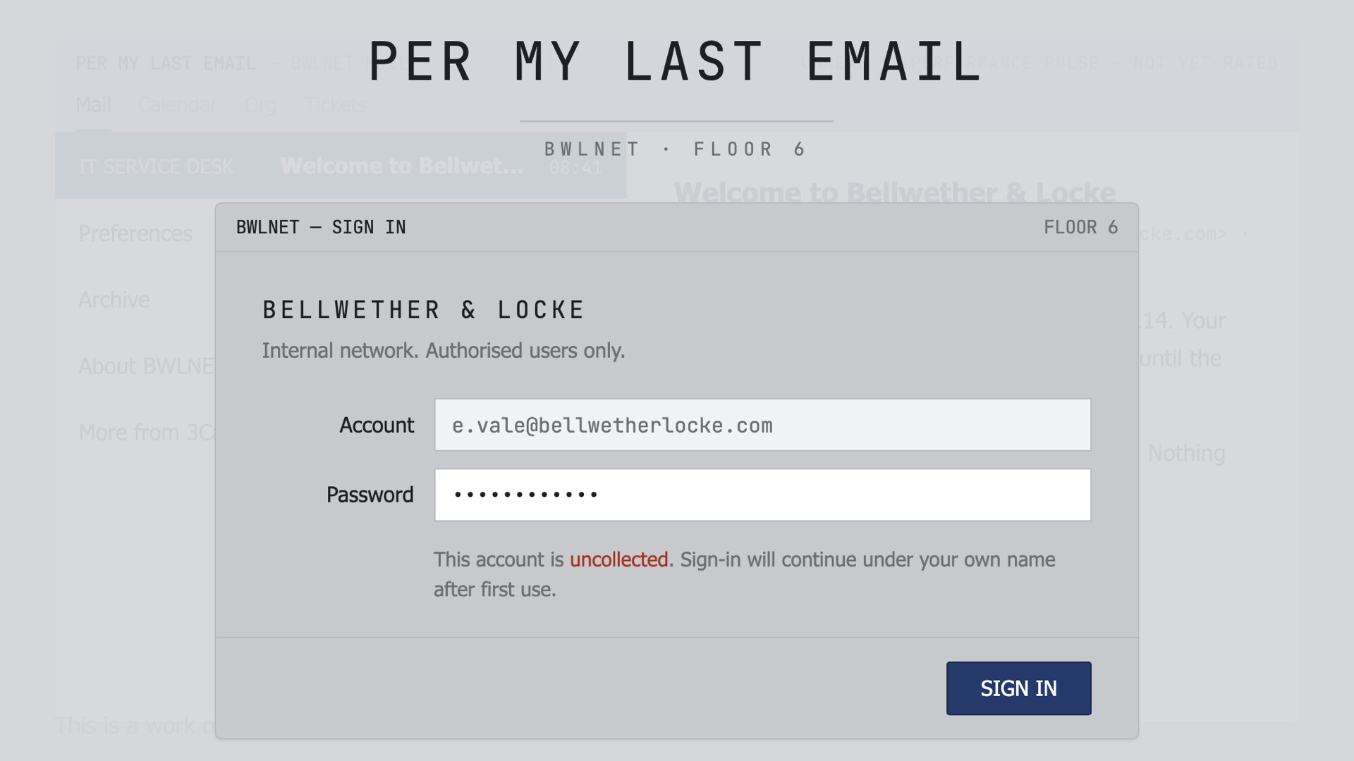 Per My Last Email screenshot 1