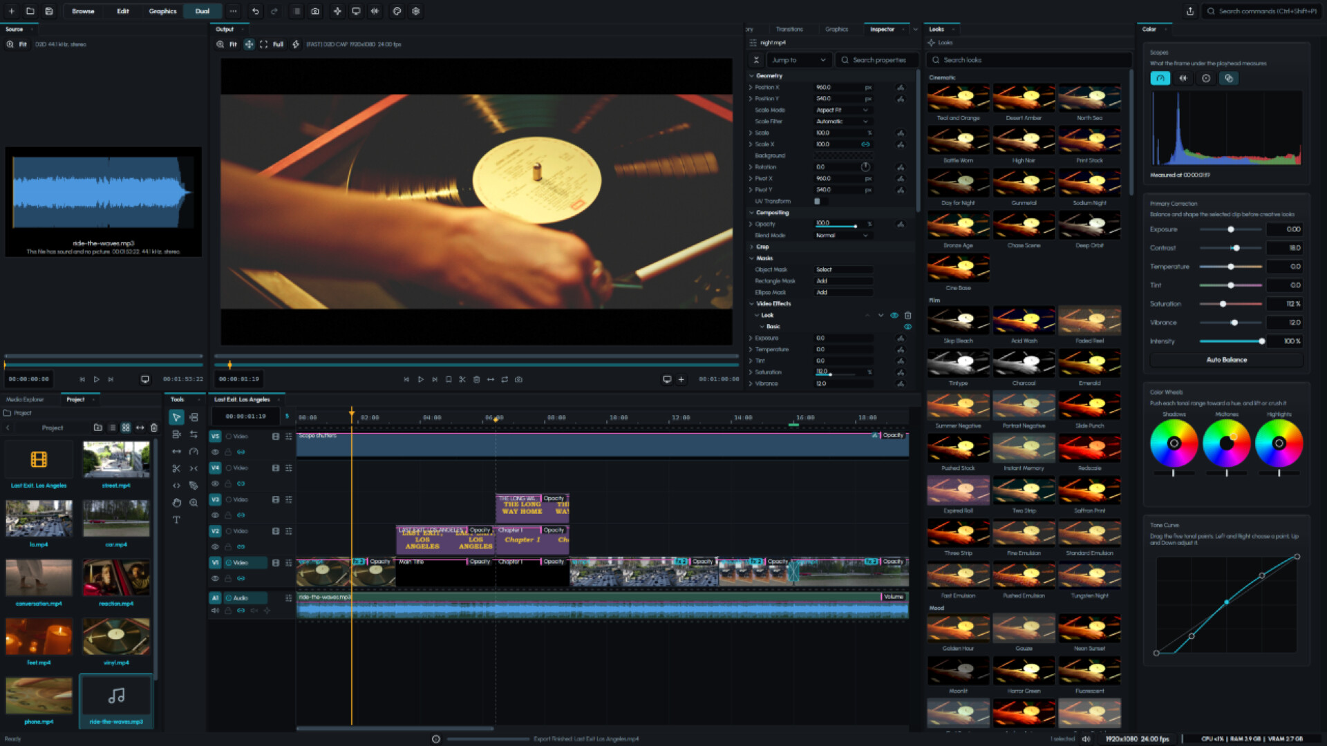 Fast Movie Editor (FME) screenshot 1