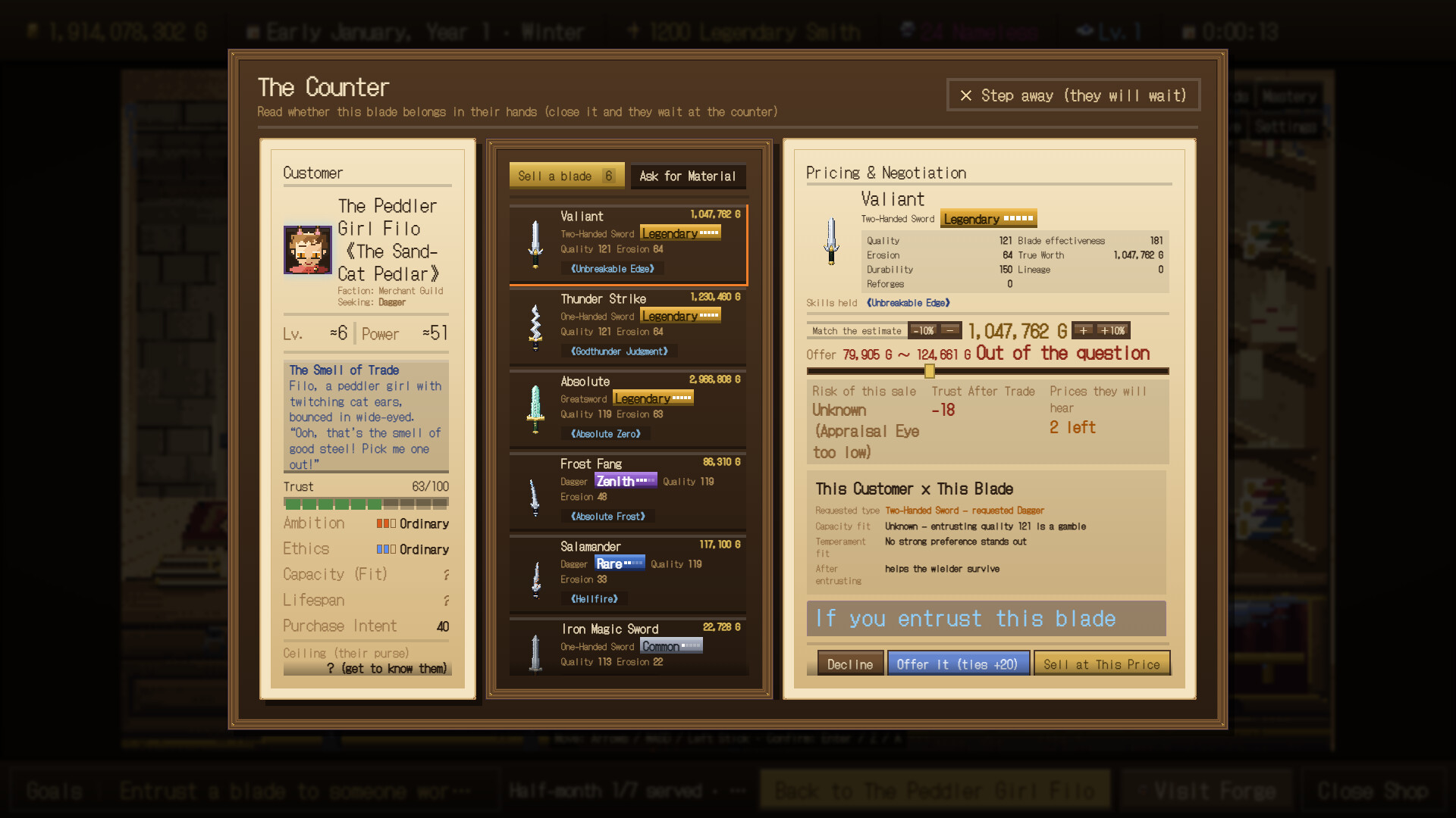 Eternal Swordsmith screenshot #3