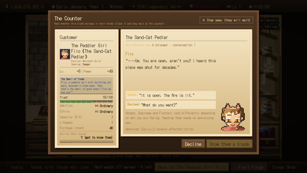 Eternal Swordsmith screenshot 2