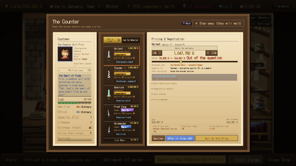 Eternal Swordsmith screenshot 3
