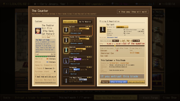 Eternal Swordsmith 스크린샷 2