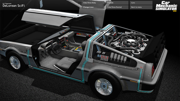 KHAiHOM.com - Car Mechanic Simulator 2015 - DeLorean