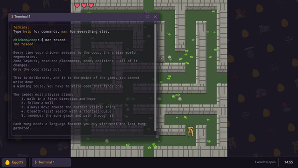 ChickenScratch: Cluck & Code Demo 스크린샷 2