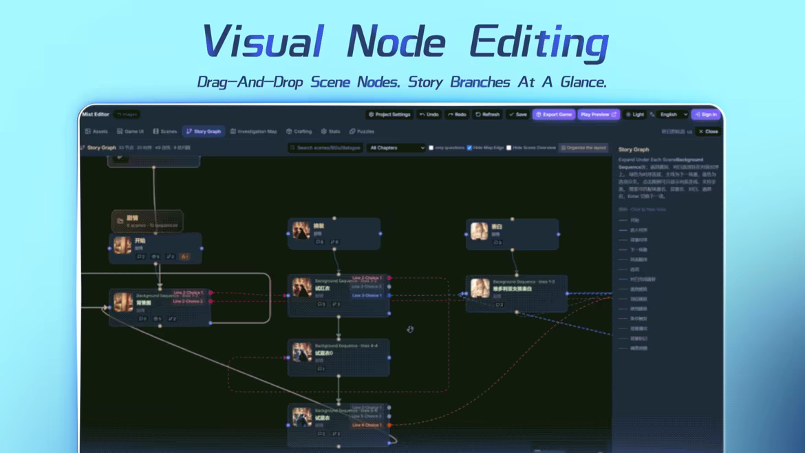 Mist Game Editor video 4