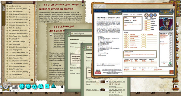 Fantasy Grounds - Waylaid on Wayland & Gunboat Diplomacy