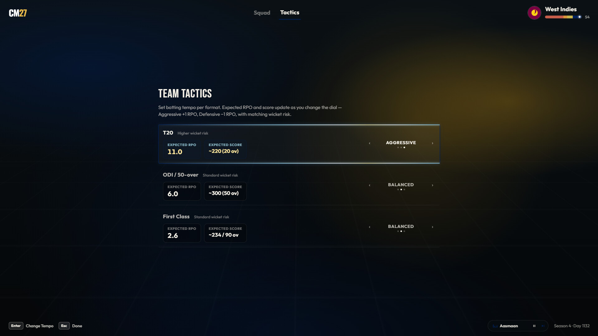 Cricket Manager 27 screenshot #2