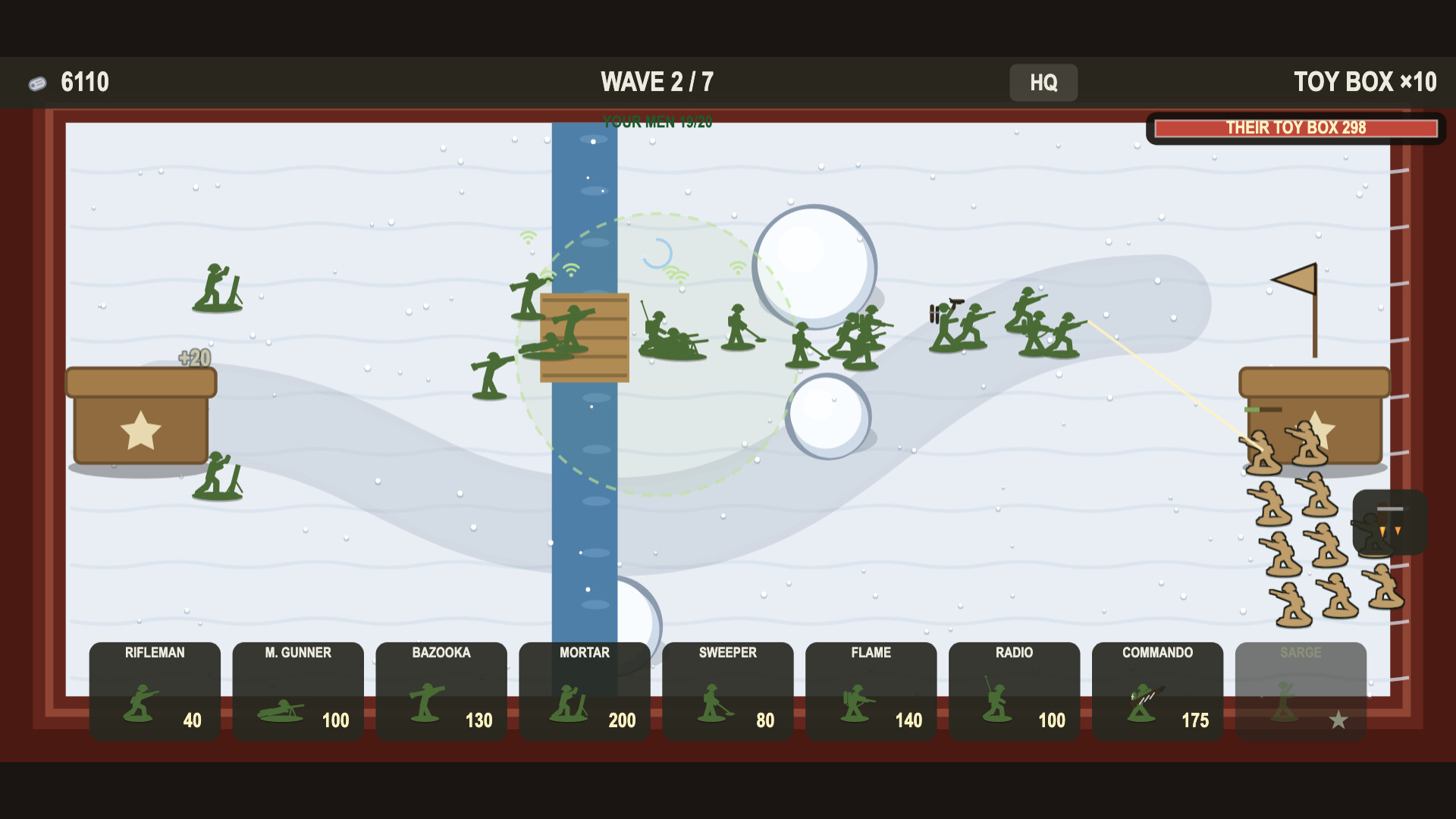 Green vs Tan screenshot 2