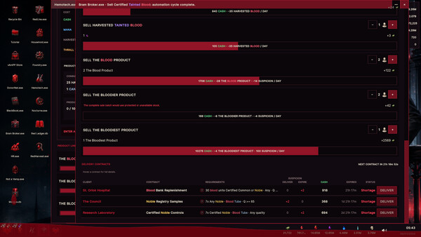 VampOS: Red Ledger — 2