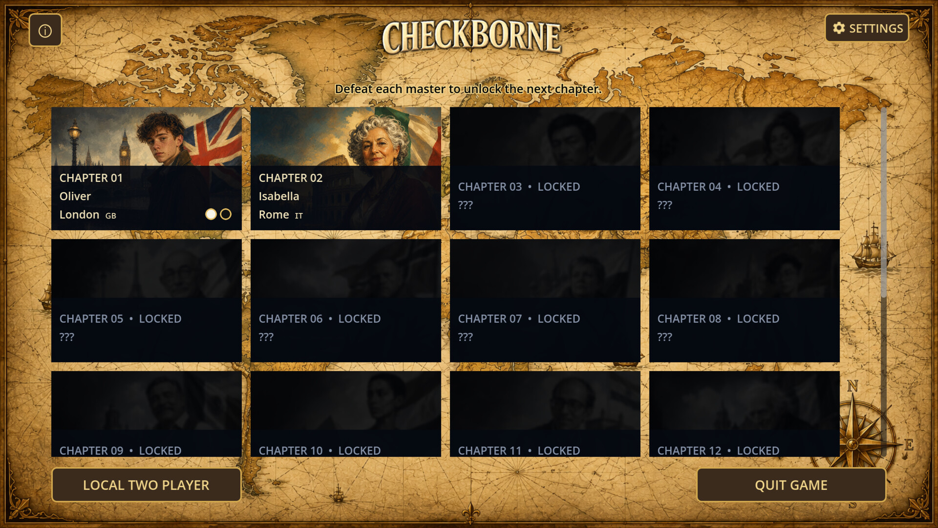 CHECKBORNE - A CHESS ADVENTURE screenshot #6