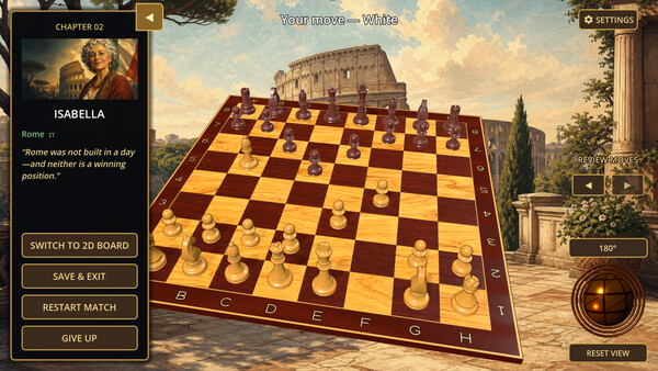 CHECKBORNE - A CHESS ADVENTURE 스크린샷 2