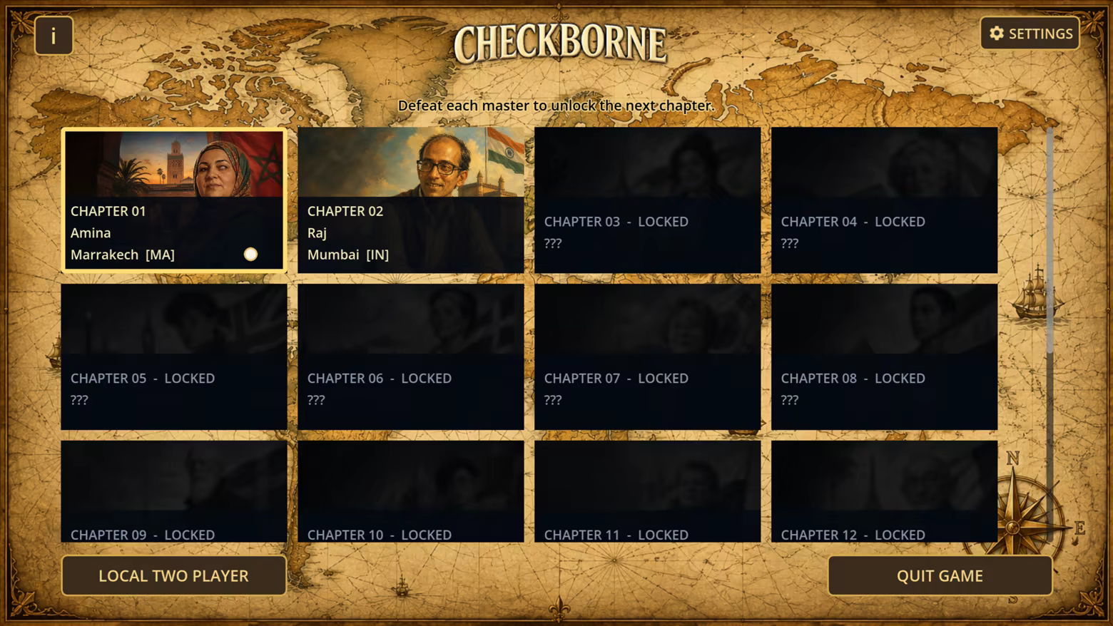 CHECKBORNE - A CHESS ADVENTURE screenshot 2