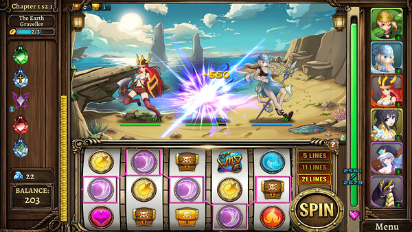 Dragon Era: Rogue Slots 스크린샷 1