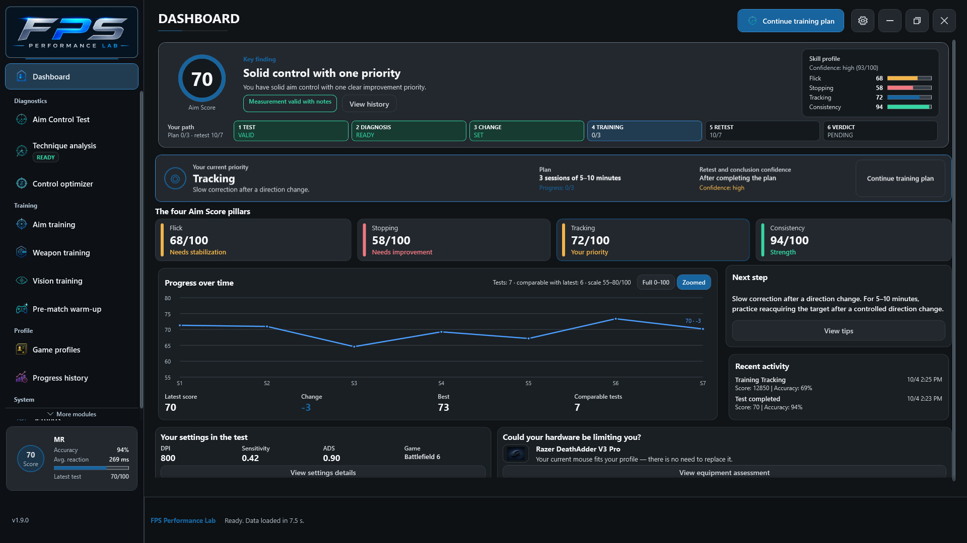 FPS Performance Lab PC gameplay screenshot 2 of 9