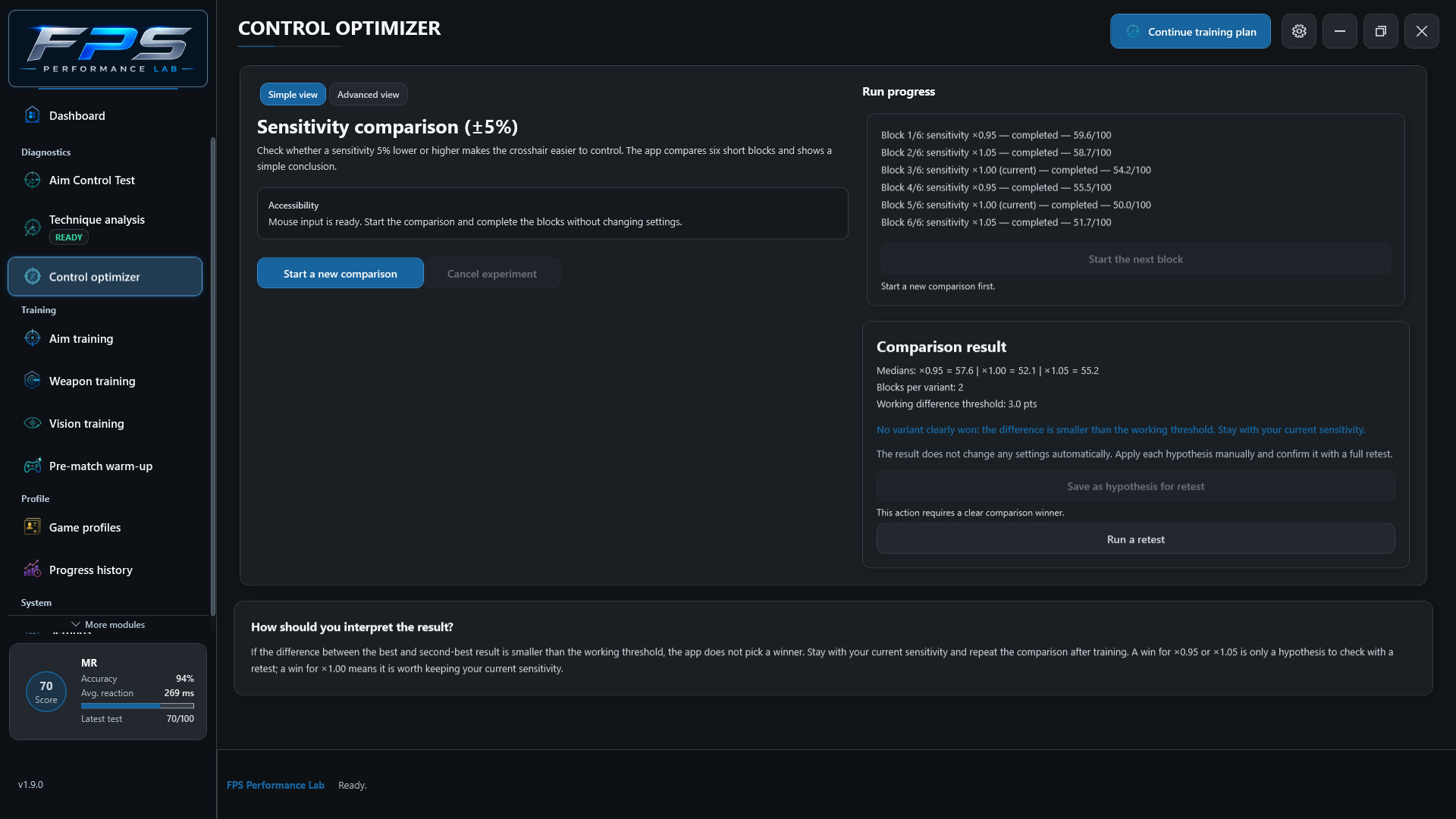 FPS Performance Lab Screenshot Thumbnail 7