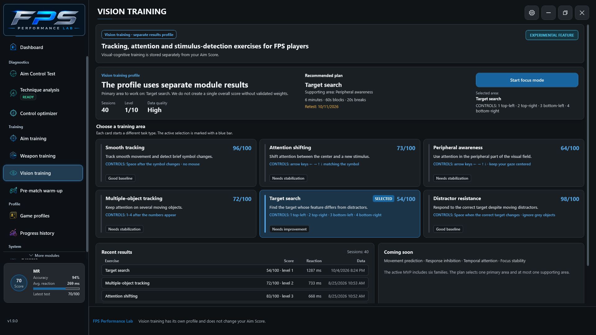 FPS Performance Lab Screenshot Thumbnail 3