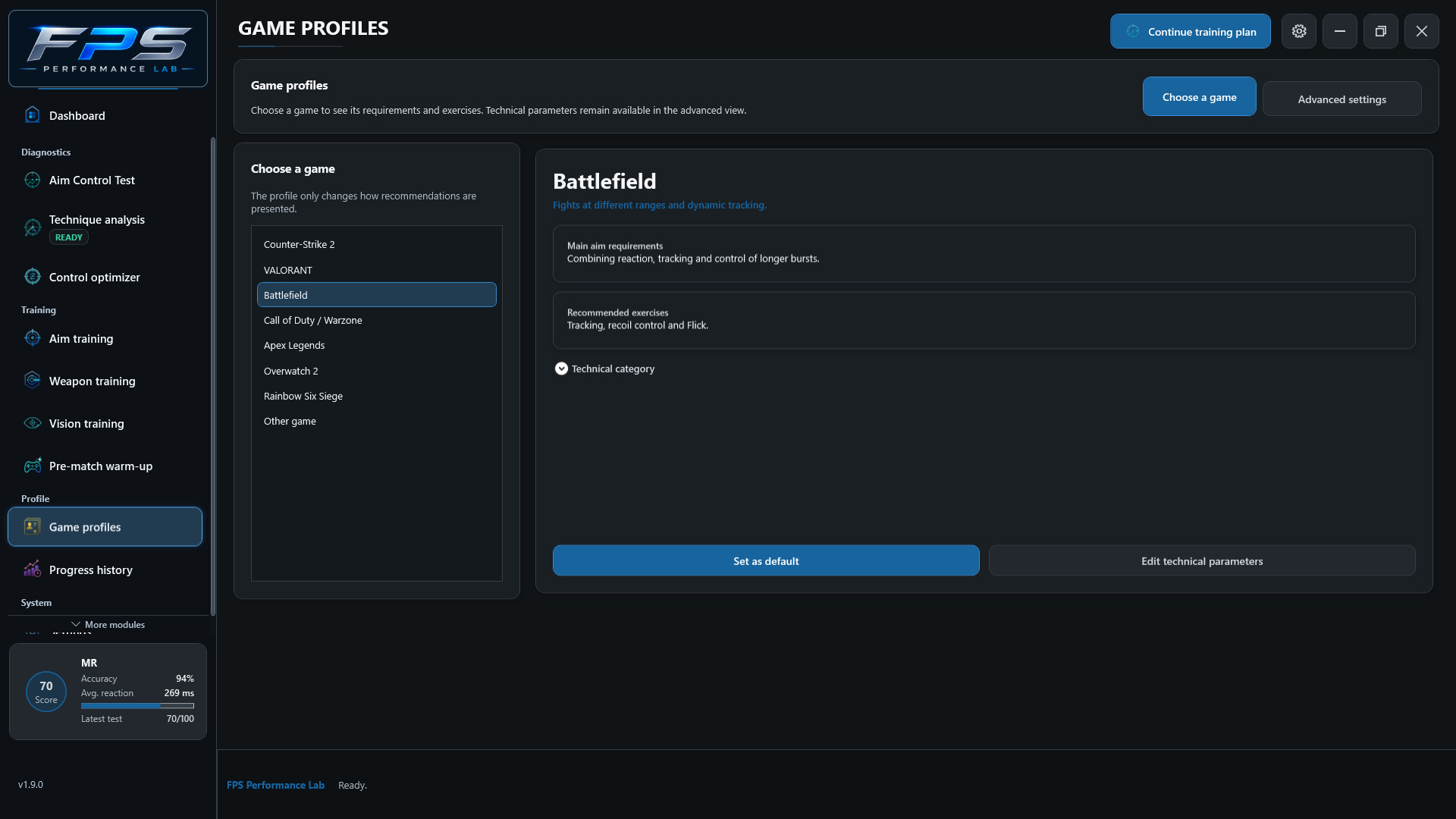 FPS Performance Lab PC gameplay screenshot 9 of 9