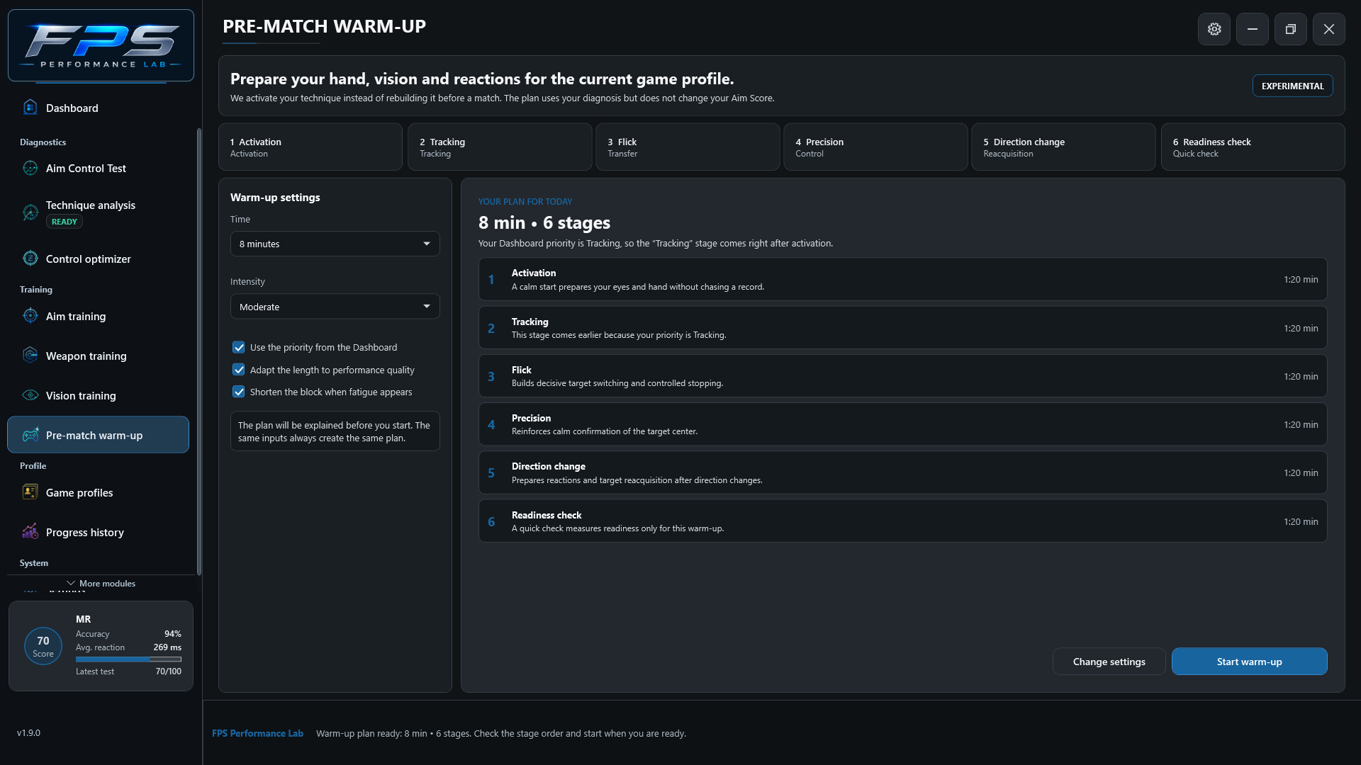 FPS Performance Lab screenshot 6