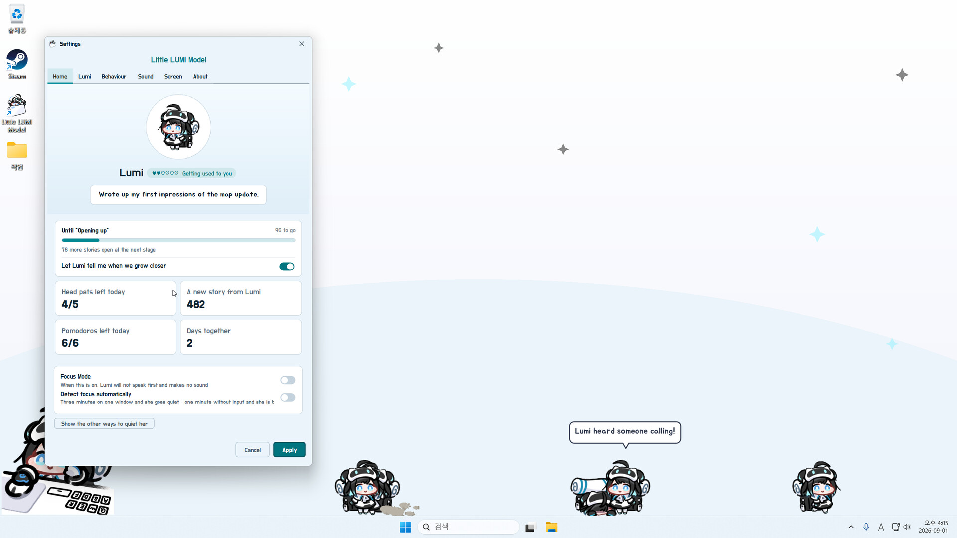 Little LUMI Model screenshot 1