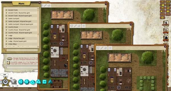Fantasy Grounds - Rippers Resurrected Map Pack (Savage Worlds)