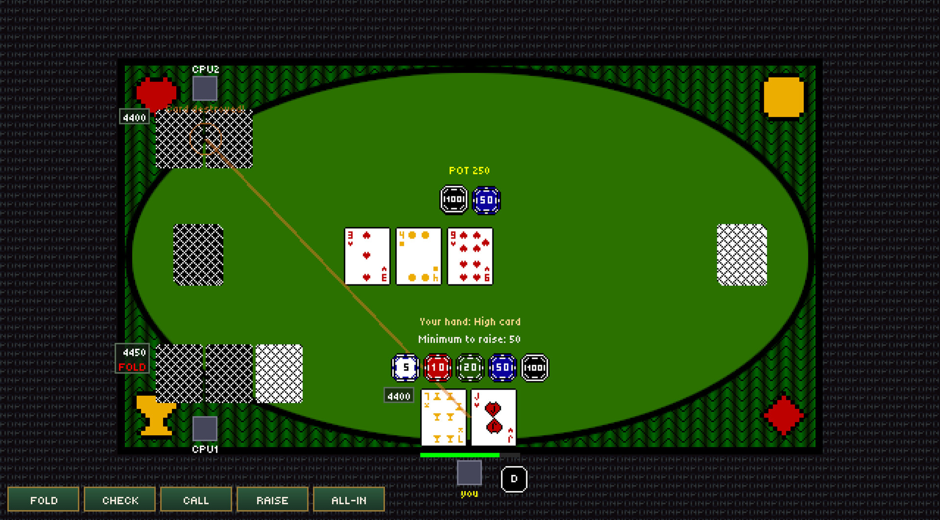 Definitely Not Pokerのスクリーンショット 1