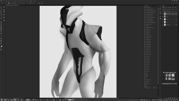 Robotpencil Presents: Armor Design: Sci-Fi