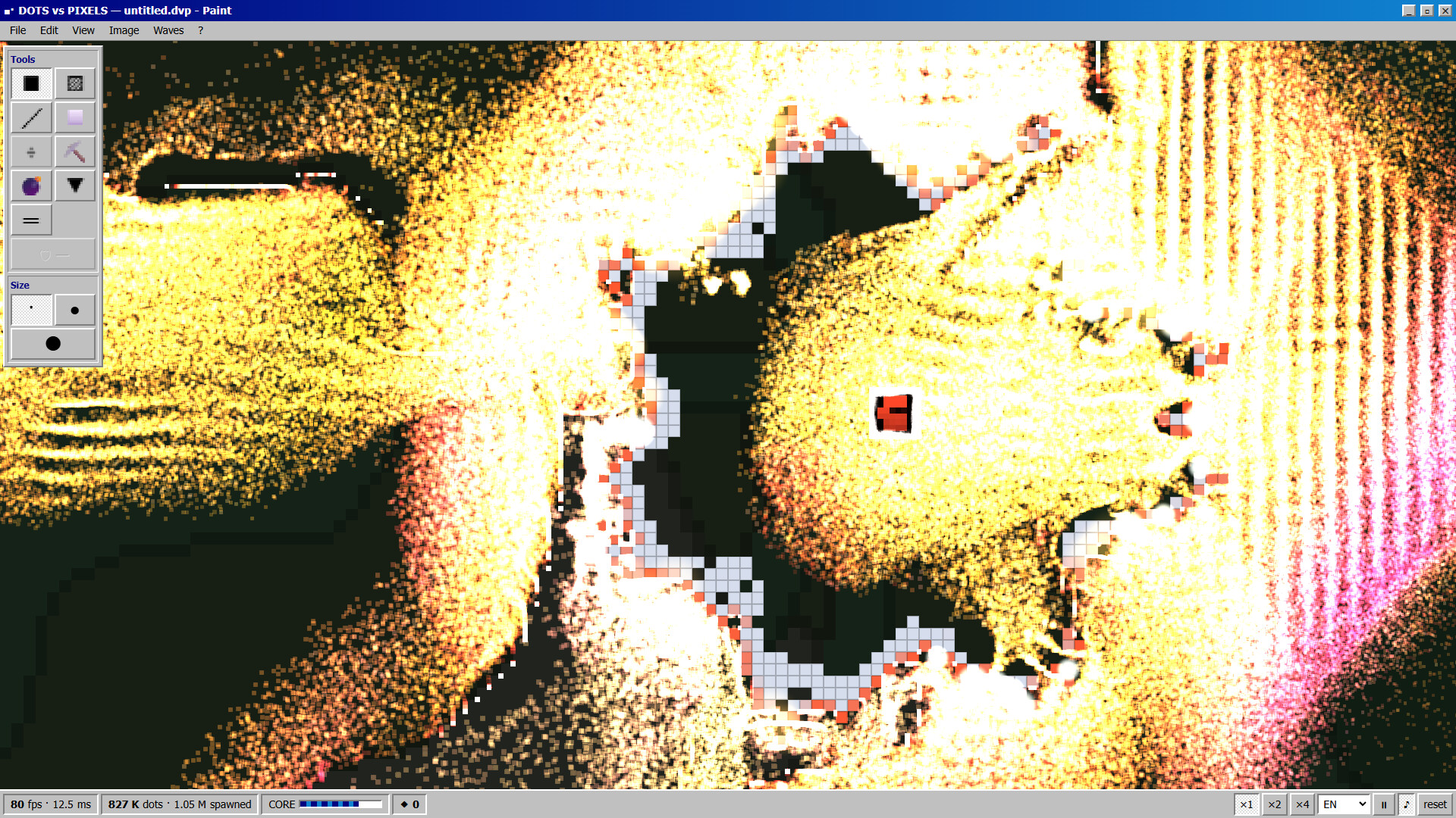 DOTS VS PIXELS screenshot 1