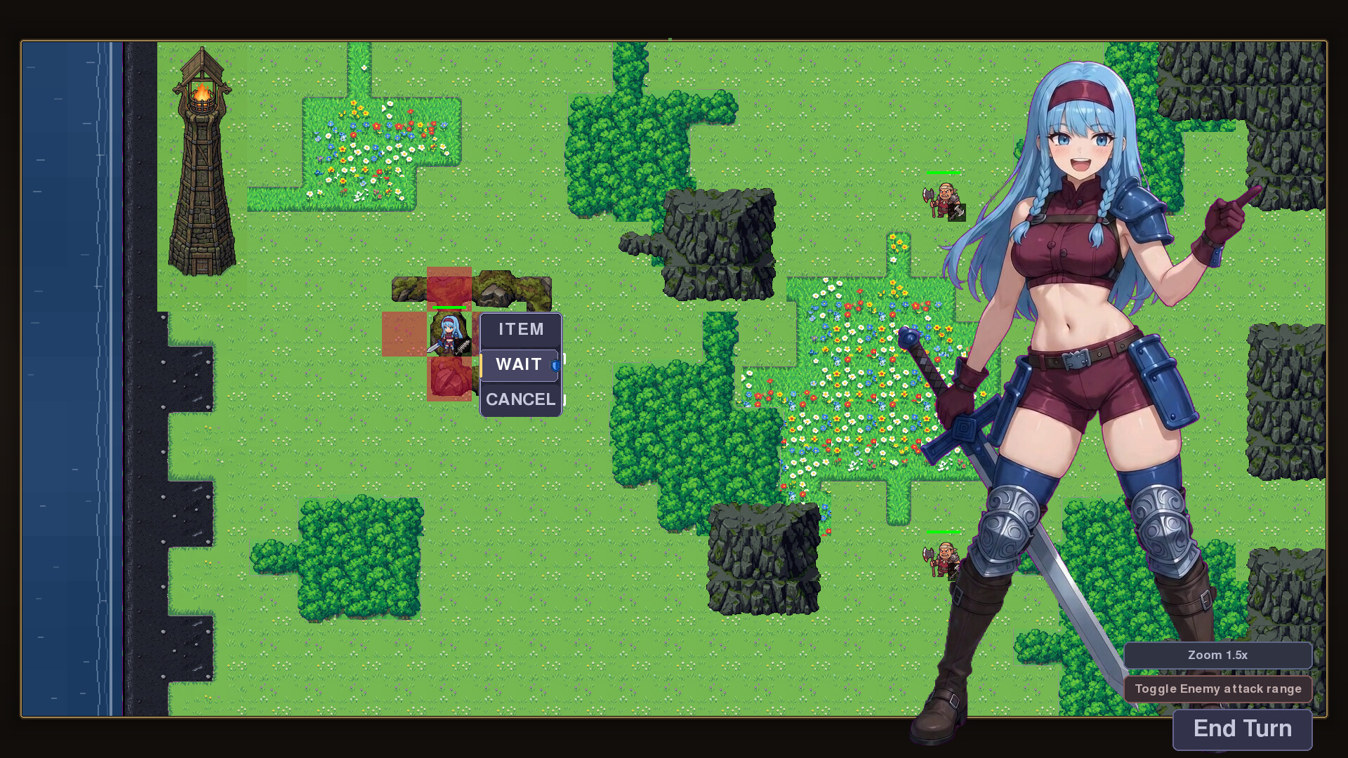 StrongGirls Tacticsのスクリーンショット 1