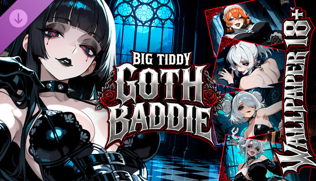 Big Tiddy Goth Baddie🖤⛓️ - Wallpapers 18+