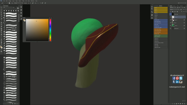 Robotpencil Presents: Painting with Materials screenshot 2