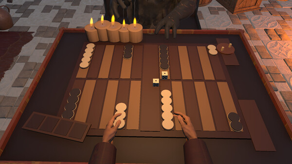 Cursed Backgammon 스크린샷 1