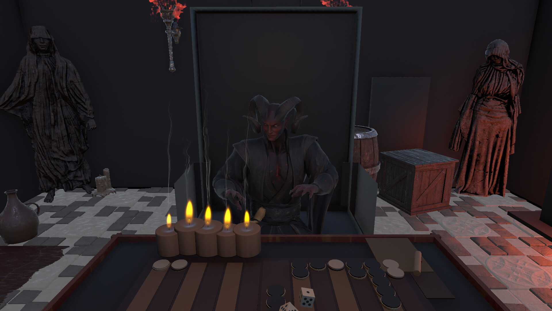 Cursed Backgammon screenshot #2
