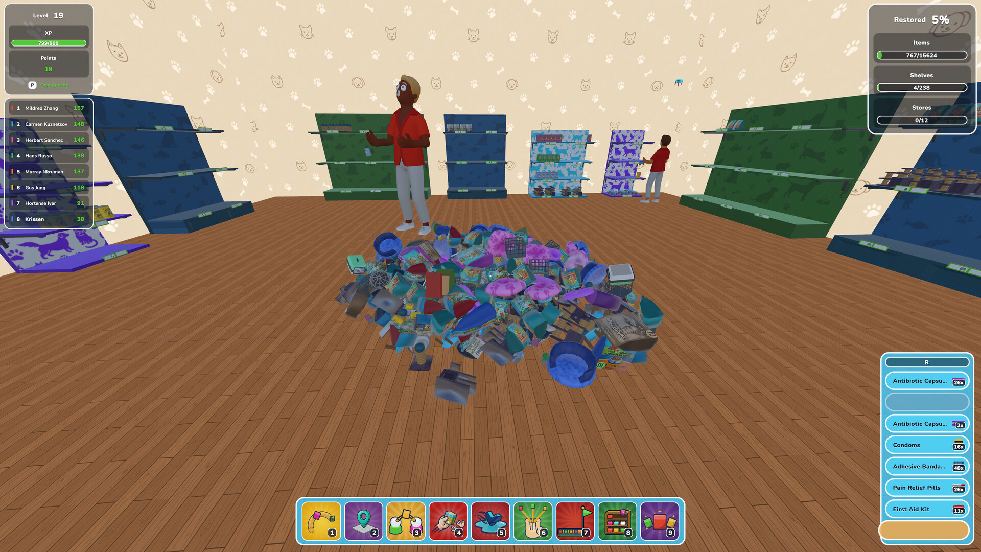 Mall Tidy Up Frenemies screenshot 9