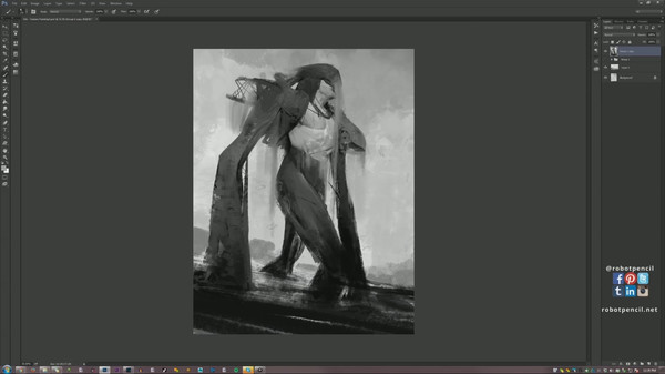 Robotpencil Presents: Power of Texture Brushwork
