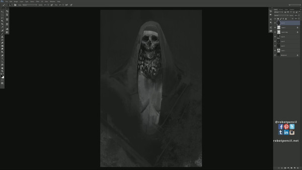 Robotpencil Presents: Power of Texture Brushwork