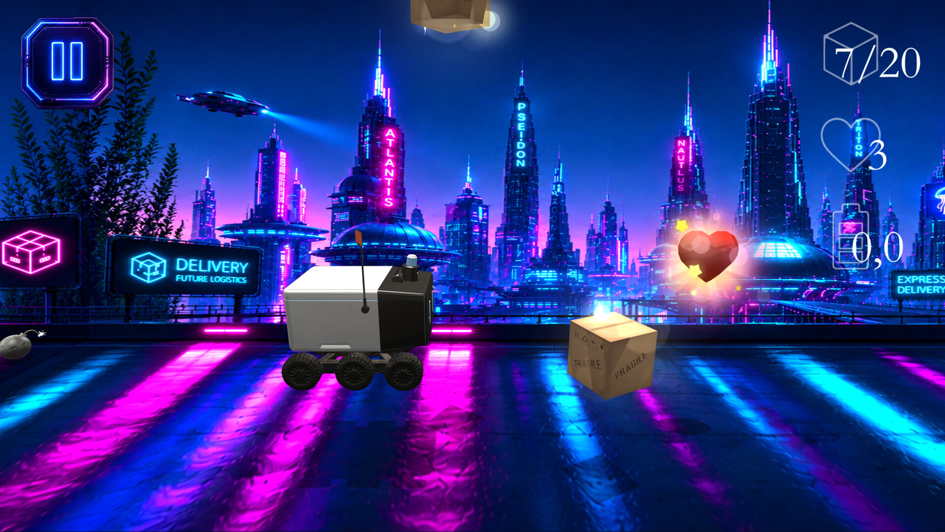 Robot City: Delivery screenshot 2