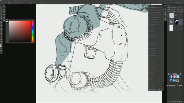 Robotpencil Presents: Adding Lighting to Your Lines screenshot 2