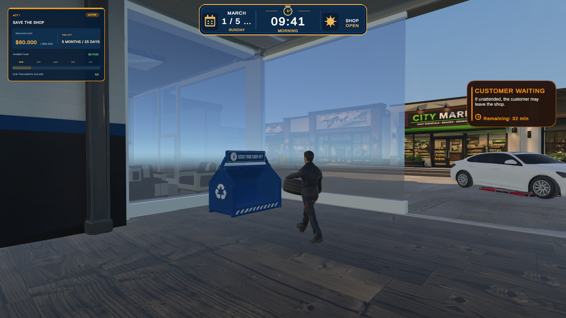Tire Dealer Simulator screenshot 12