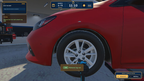 Tire Dealer Simulator 스크린샷 2