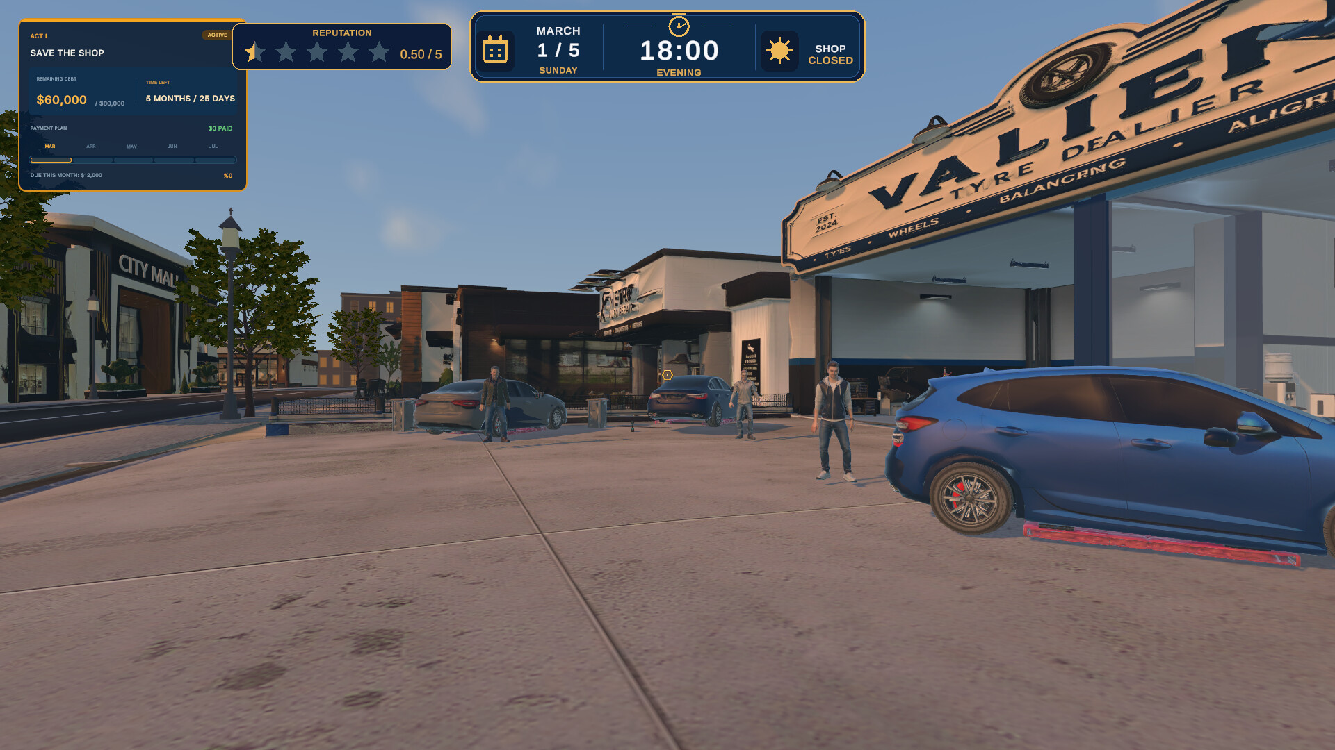 Tire Dealer Simulator screenshot #4