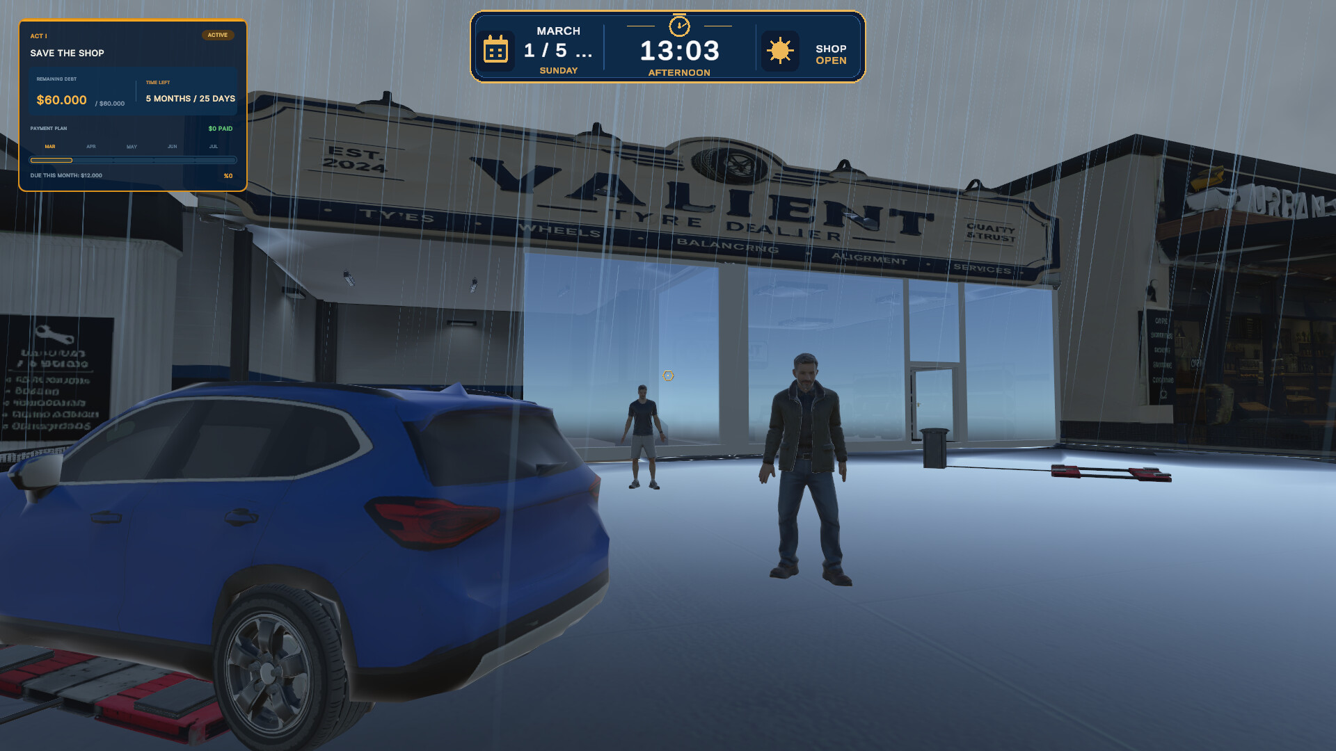Tire Dealer Simulator screenshot 18