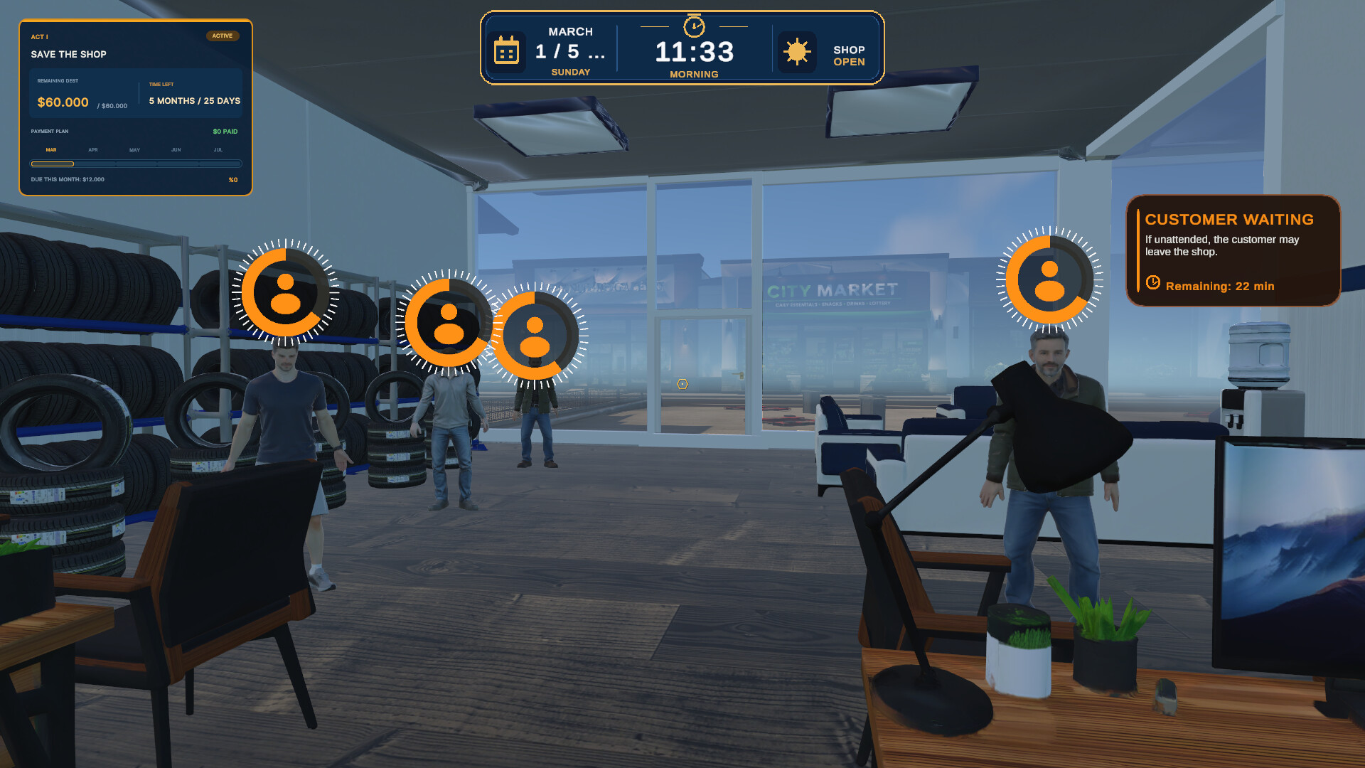 Tire Dealer Simulator screenshot 7