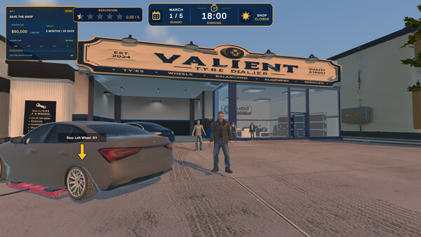 Tire Dealer Simulator screenshot 3
