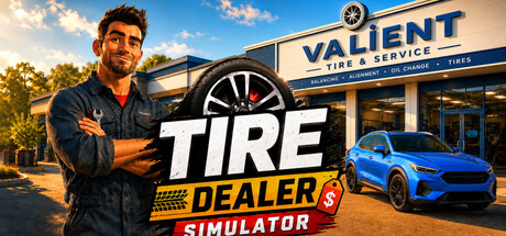 Tire Dealer Simulator — Steam game cover