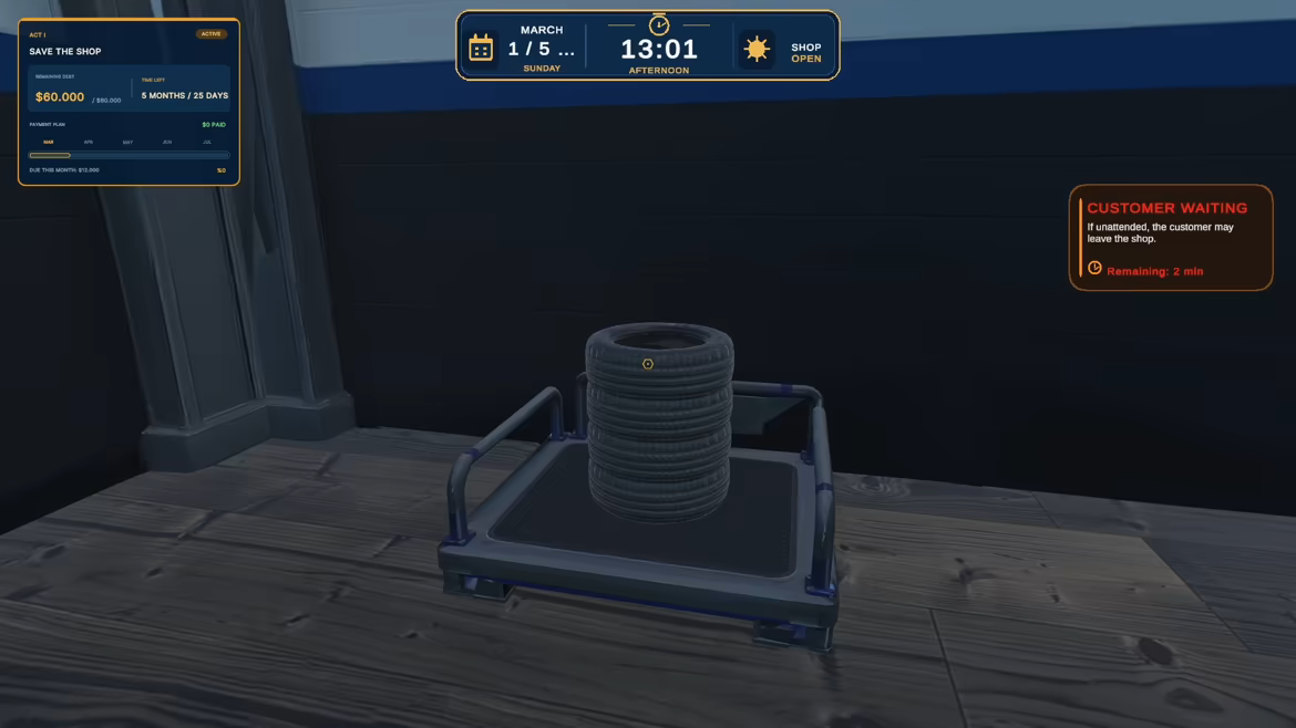 Tire Dealer Simulator video 5