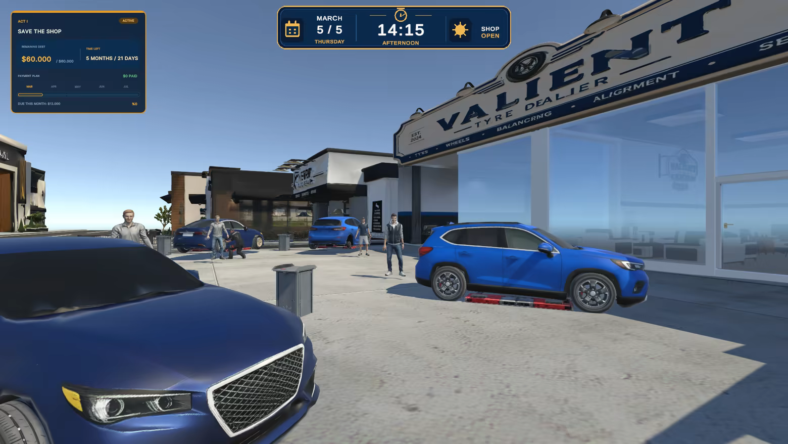 Tire Dealer Simulator screenshot 9